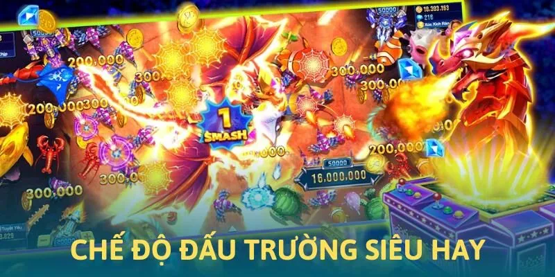 Chế độ đấu trường trong bắn cá Ngọc Long