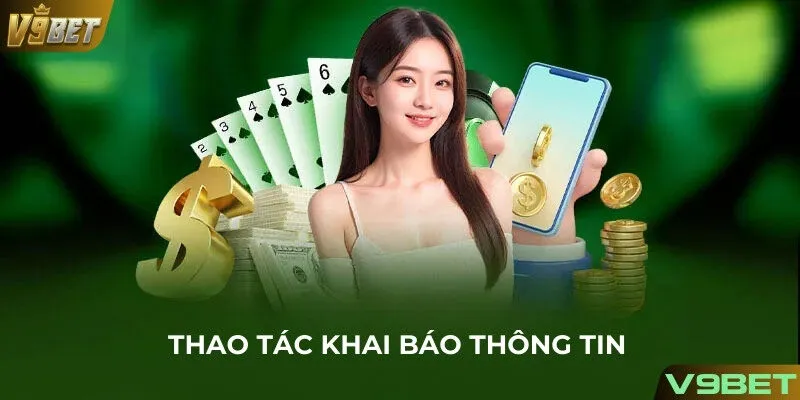 Cung cấp dữ liệu chính xác để vào tài khoản