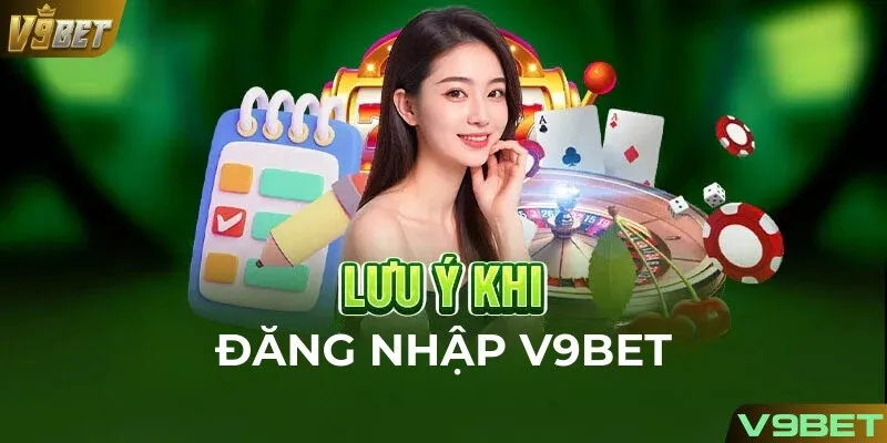 Lưu ý giúp hạn chế rủi ro khi truy cập V9BET